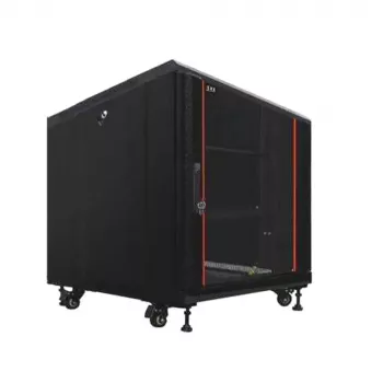 IT-BUDGET SRK 19 tuuman verkkokaappisarja, 12 HE, 600 × 600 mm, musta, 99ITB19SRK1266GSM
