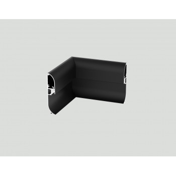 Synergy 21 S21-LED-PR2500150 ALU1580 90° sisäkulmaliitin, musta